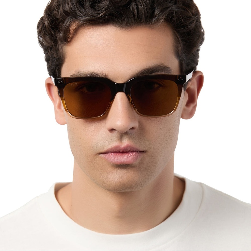 NIB DIFF EYEWEAR Billie Polarized UNISEX Sunglasses 53mm NWT
